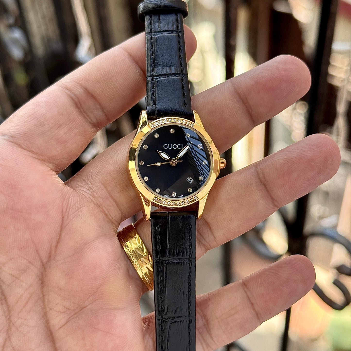 Gucci Glossy Black Diamond Edition