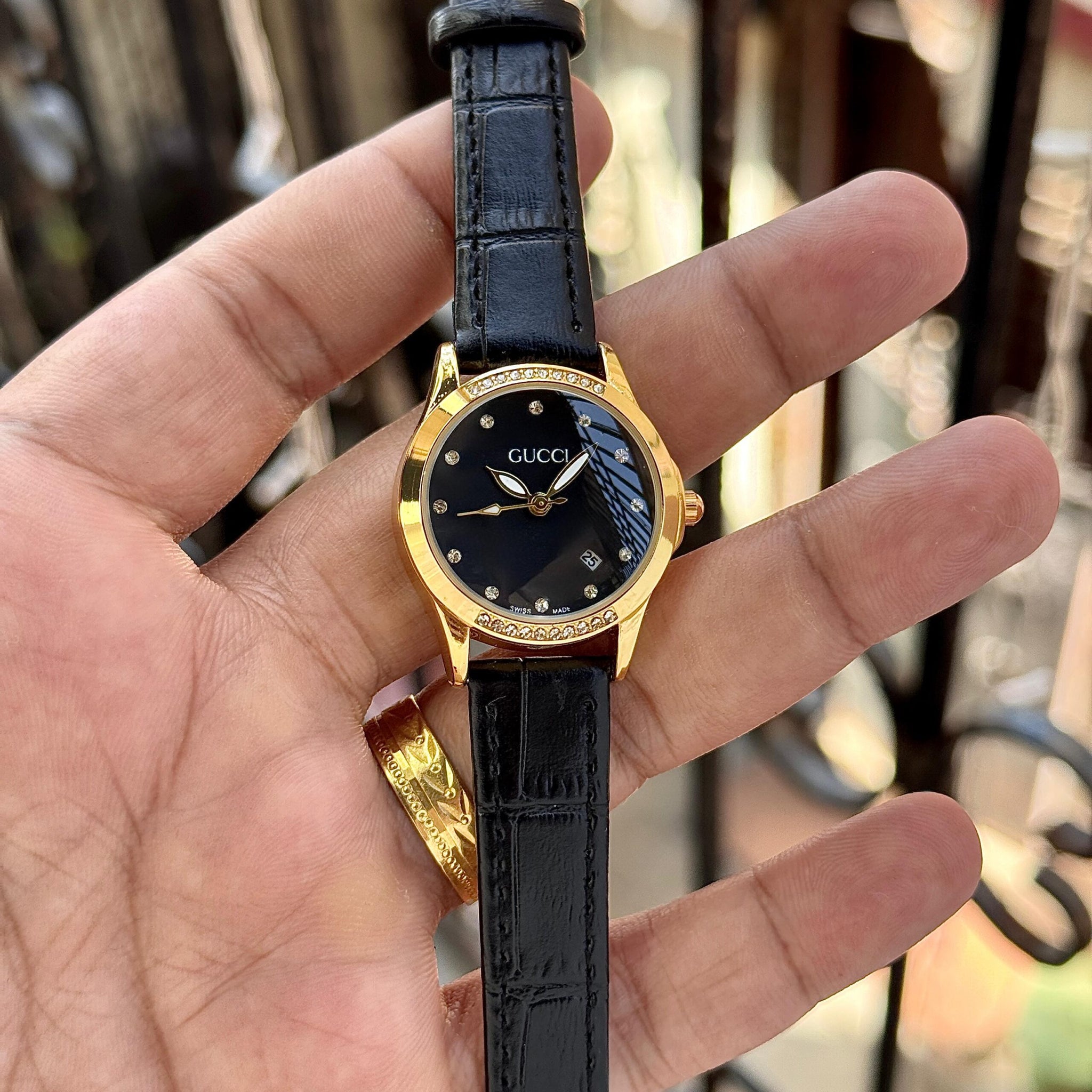 Gucci Glossy Black Diamond Edition