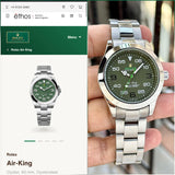 Rolex Air-King Olive Green Dial