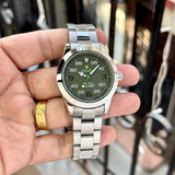 Rolex Air-King Olive Green Dial