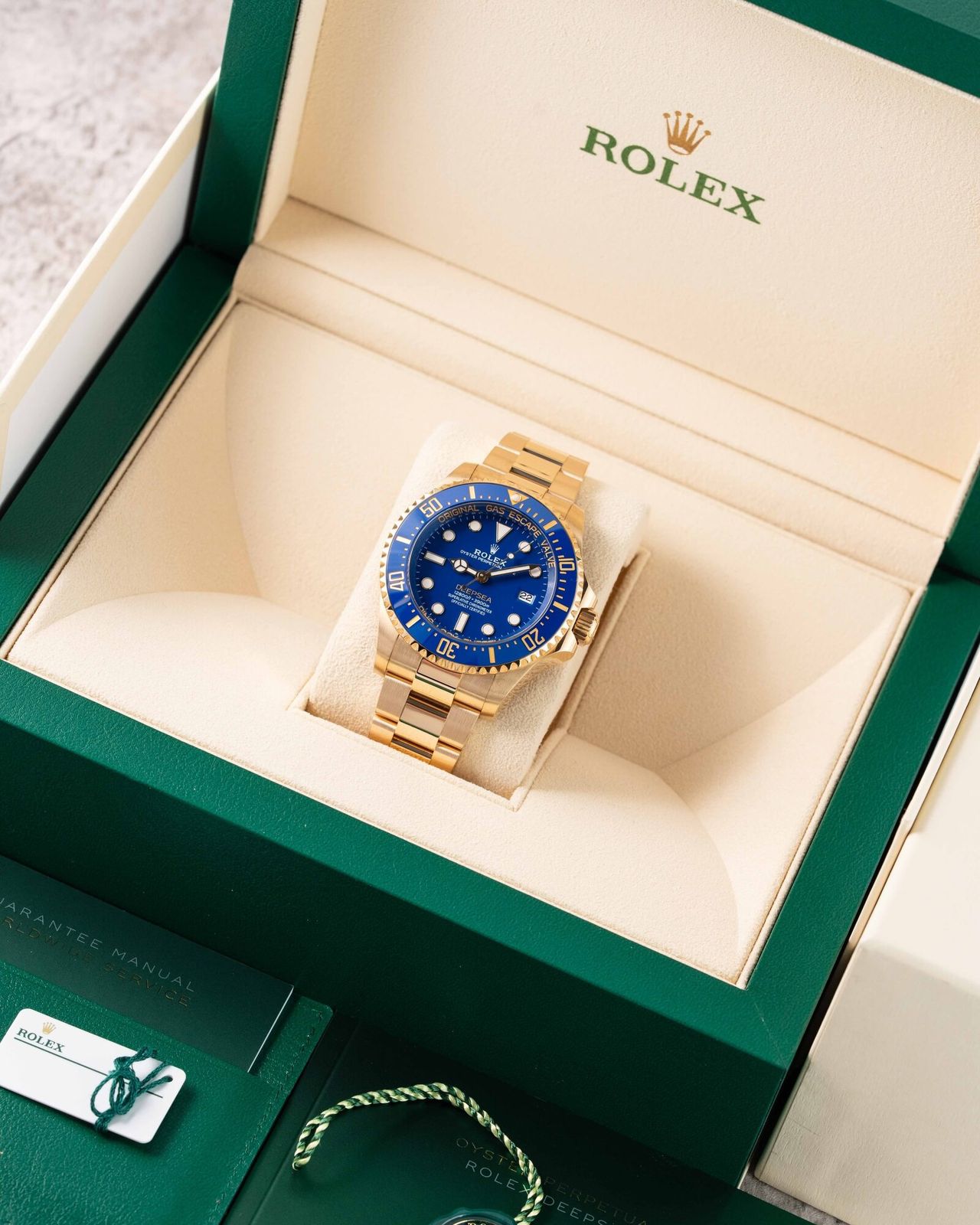 Rolex Deepsea Automatic Blue Dial