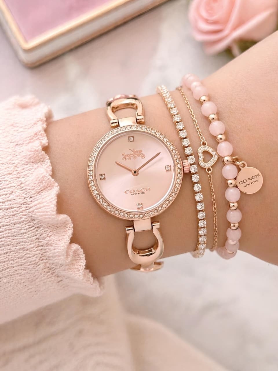 Coach Cadie Women’s Rose Gold Edition