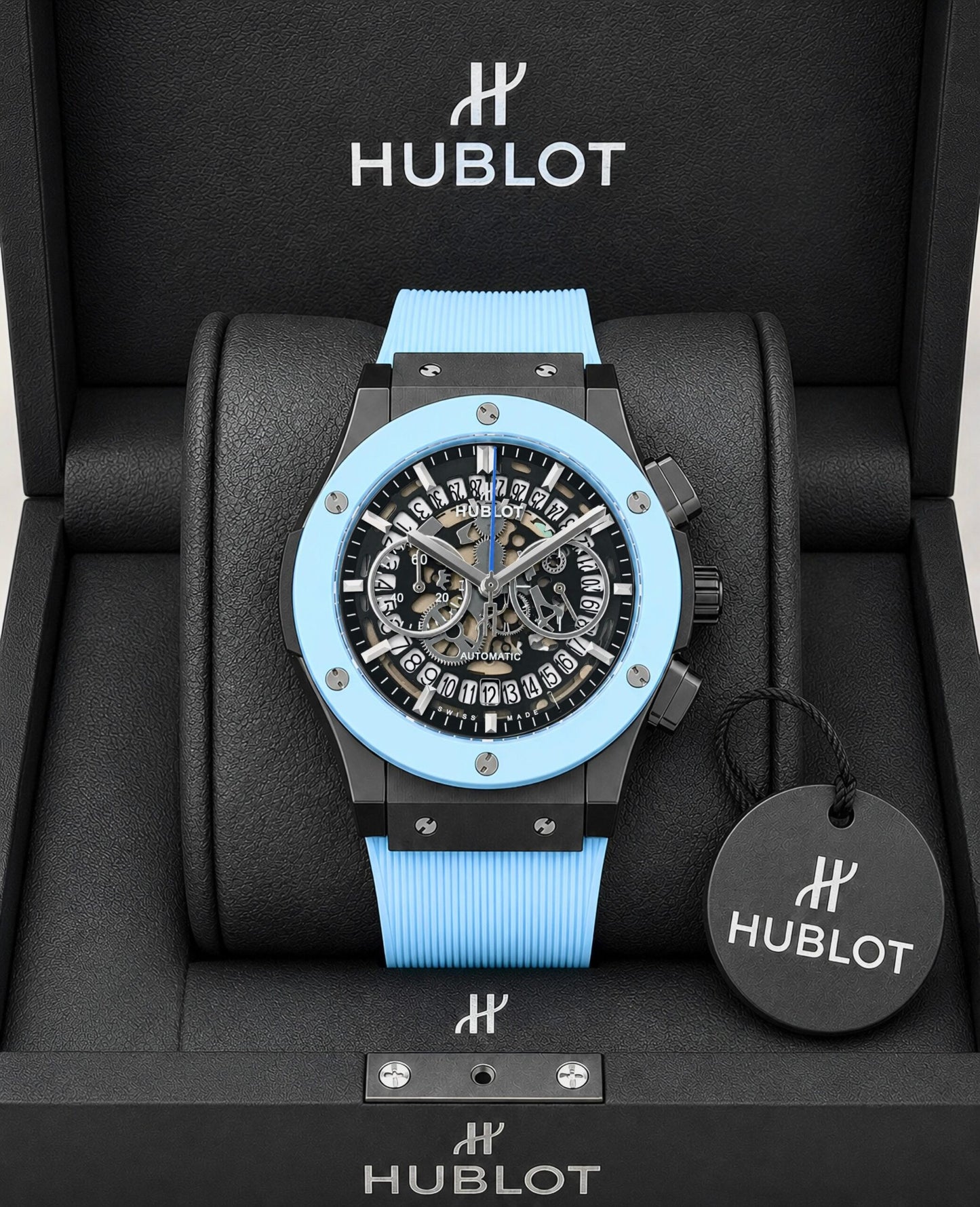 Hublot Big Bang Skeleton Sky Blue Edition