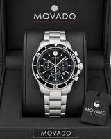 Movado Series 800 Chronograph Black Edition