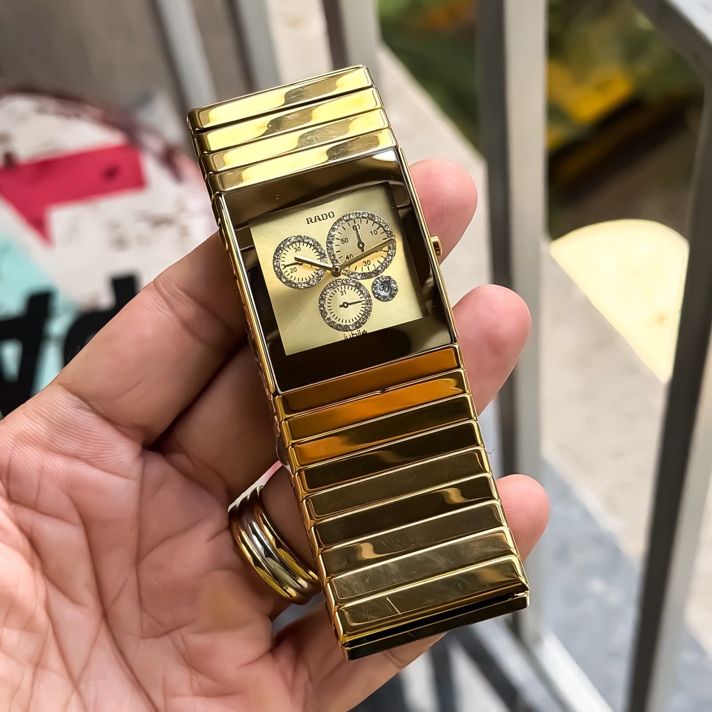 Rado Jubilé Gold Ceramic Diamond Dial