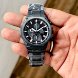Edifice Casio Sapphire Black Chronograph