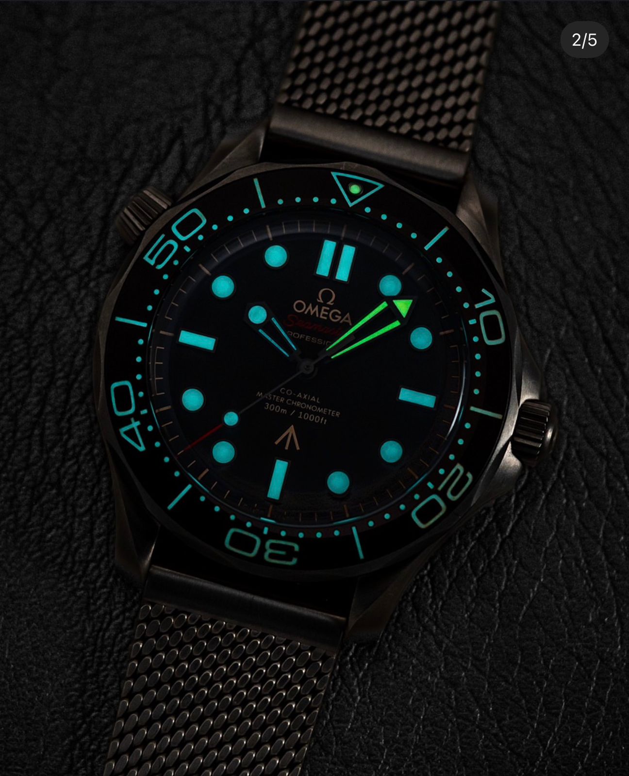 Omega Seamaster Diver 300M Bronze Gold Automatic