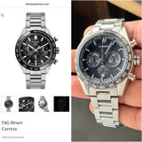 Tag Heuer Carrera Chronograph Black Dial