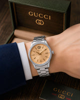 Gucci G-Timeless Yellow Dial