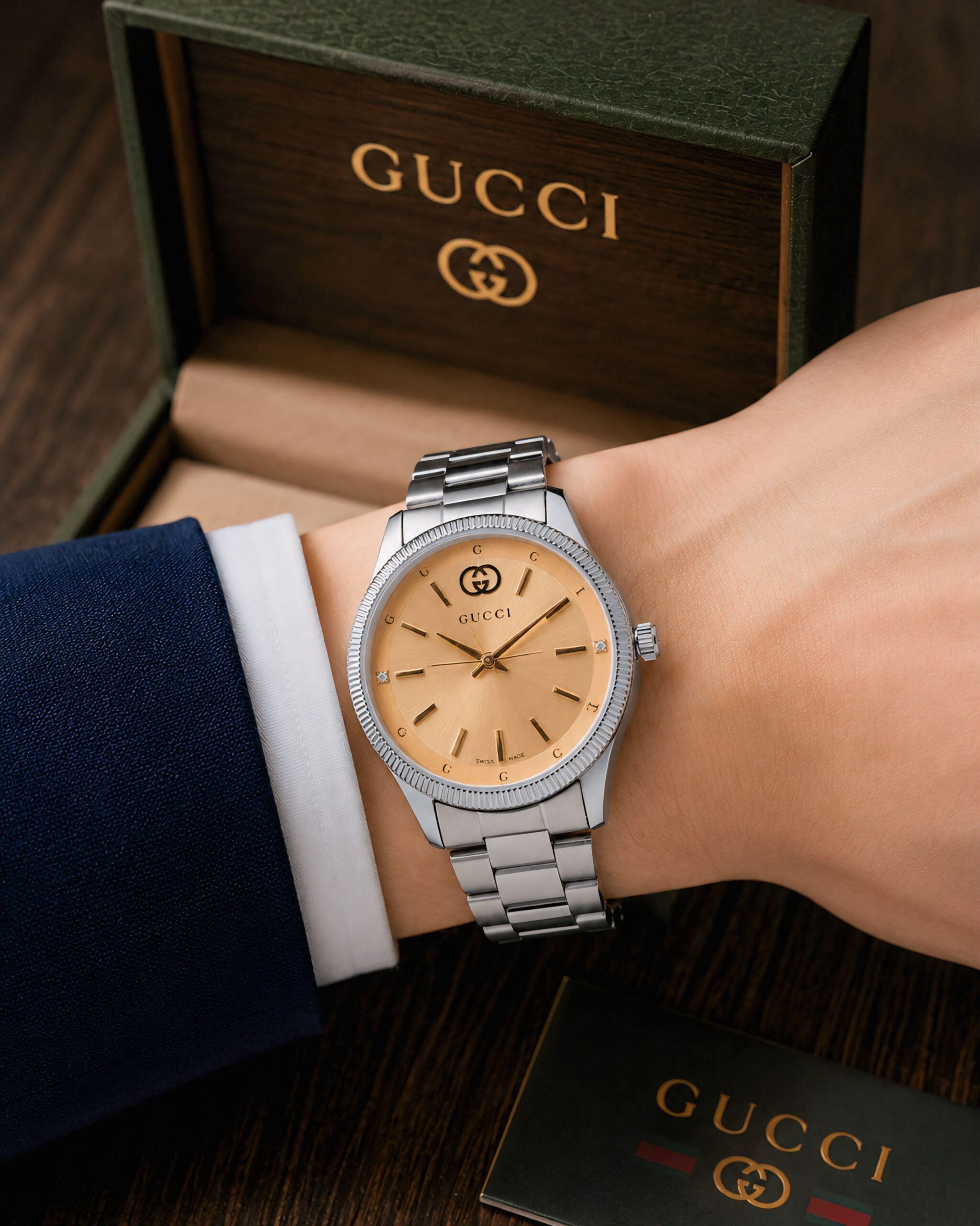 Gucci G-Timeless Yellow Dial