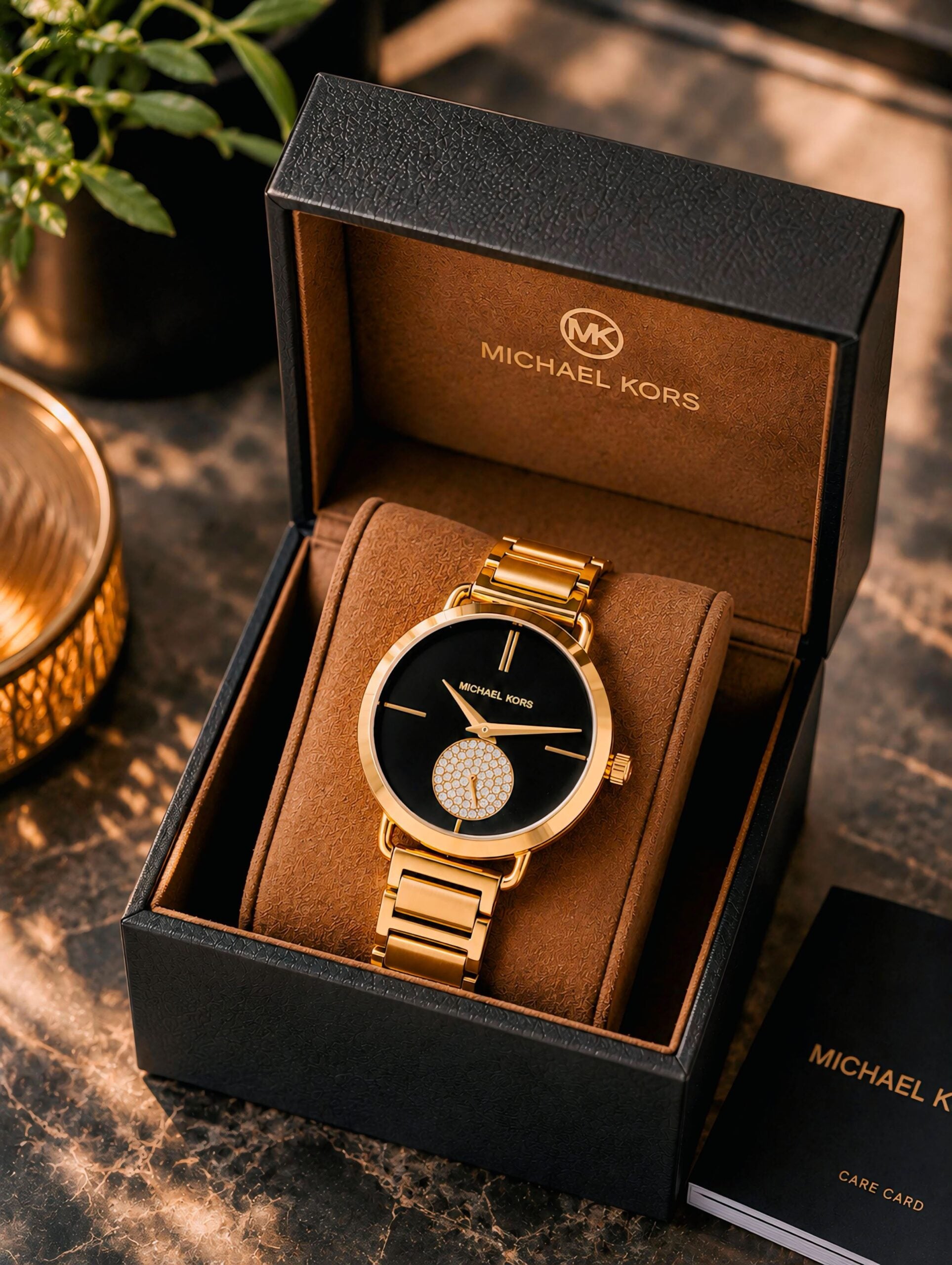 Michael Kors Portia Gold Quartz