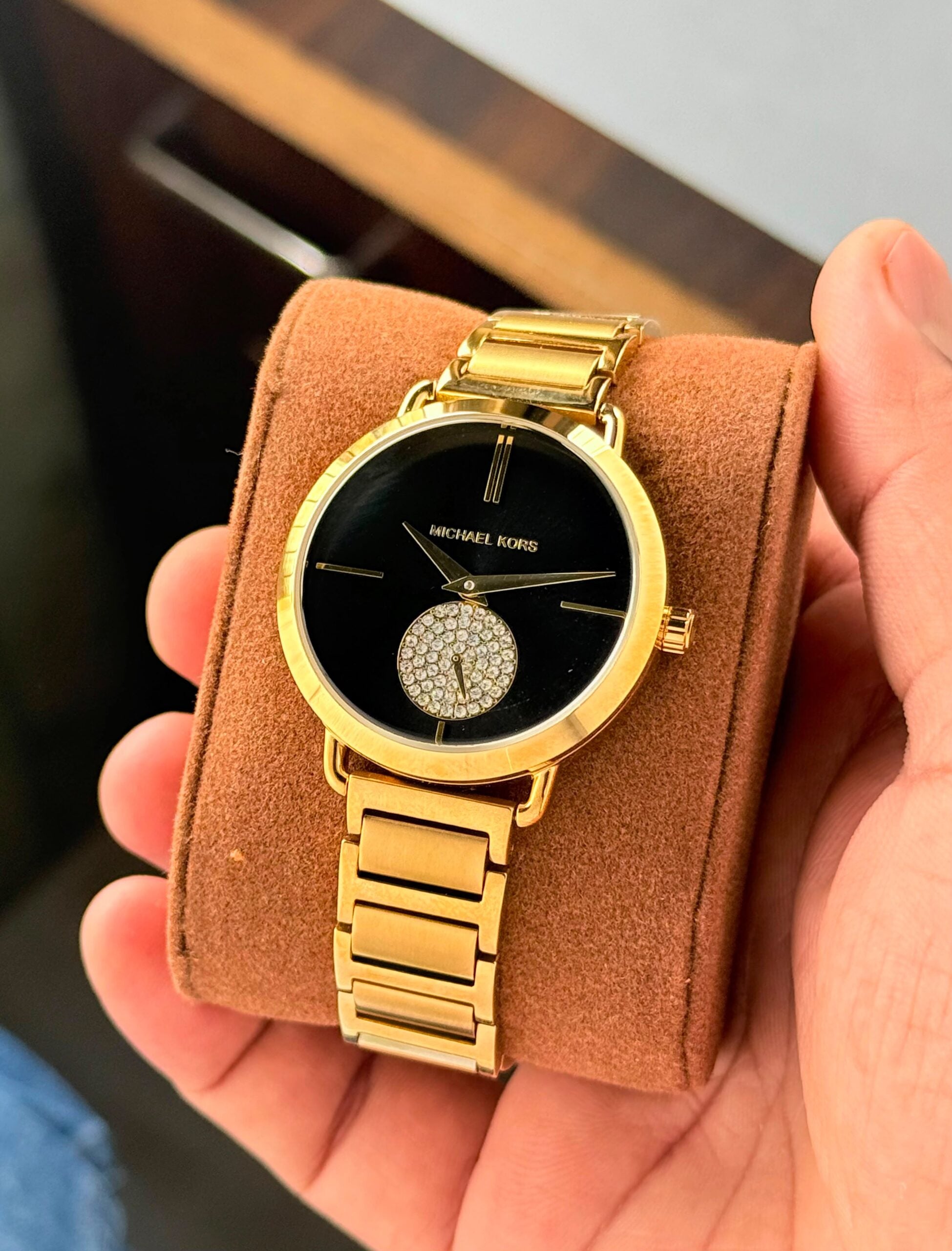 Michael Kors Portia Gold Quartz
