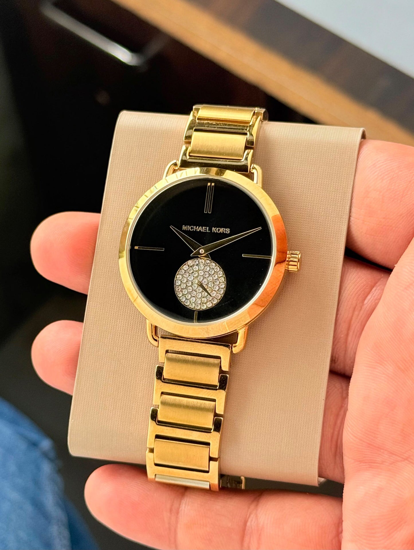 Michael Kors Portia Gold Quartz