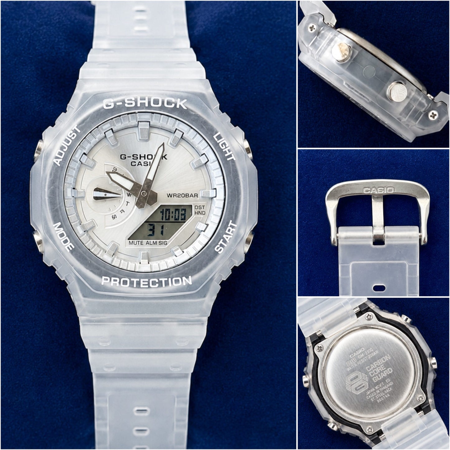 G Shock Casio GA-2100 Analog-Digital