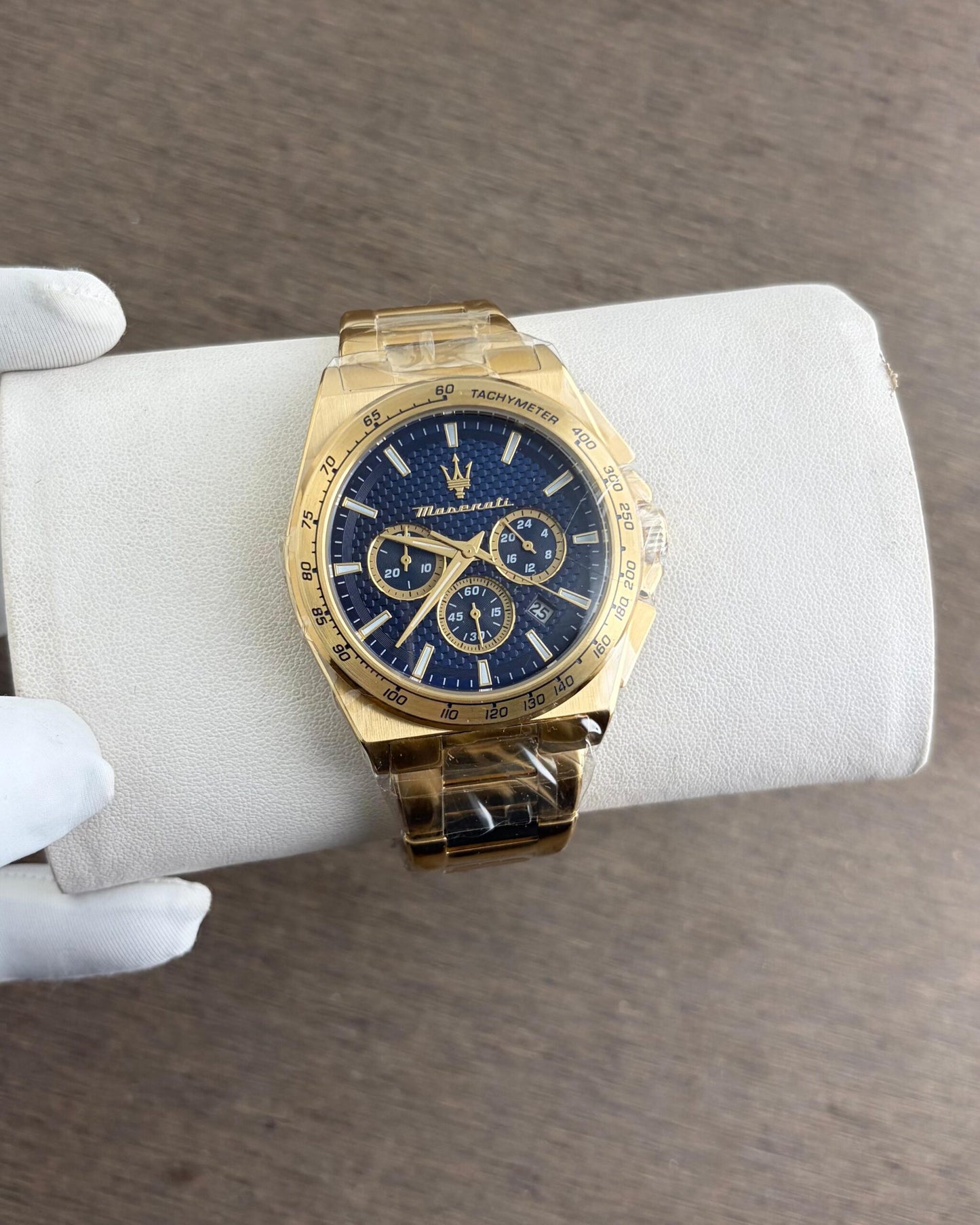 Maserati Velocità Blue Dial Chronograph