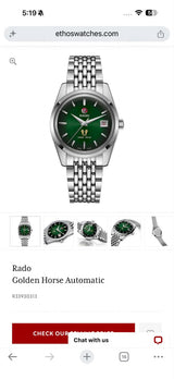 Rado Golden Horse Green Automatic