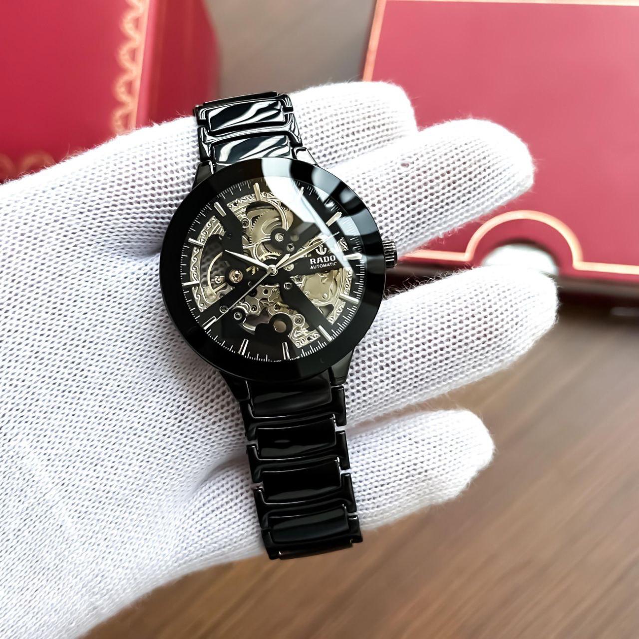 Rado Centrix Open Heart Jubile Automatic Black