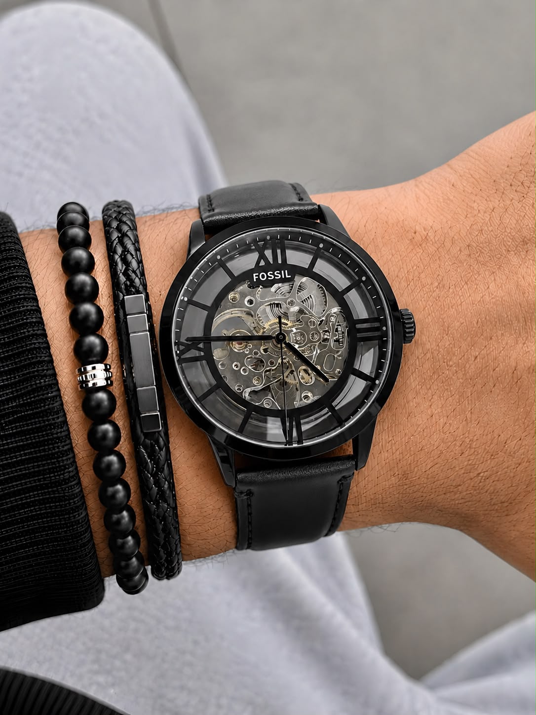 Fossil Townsman Automatic Black