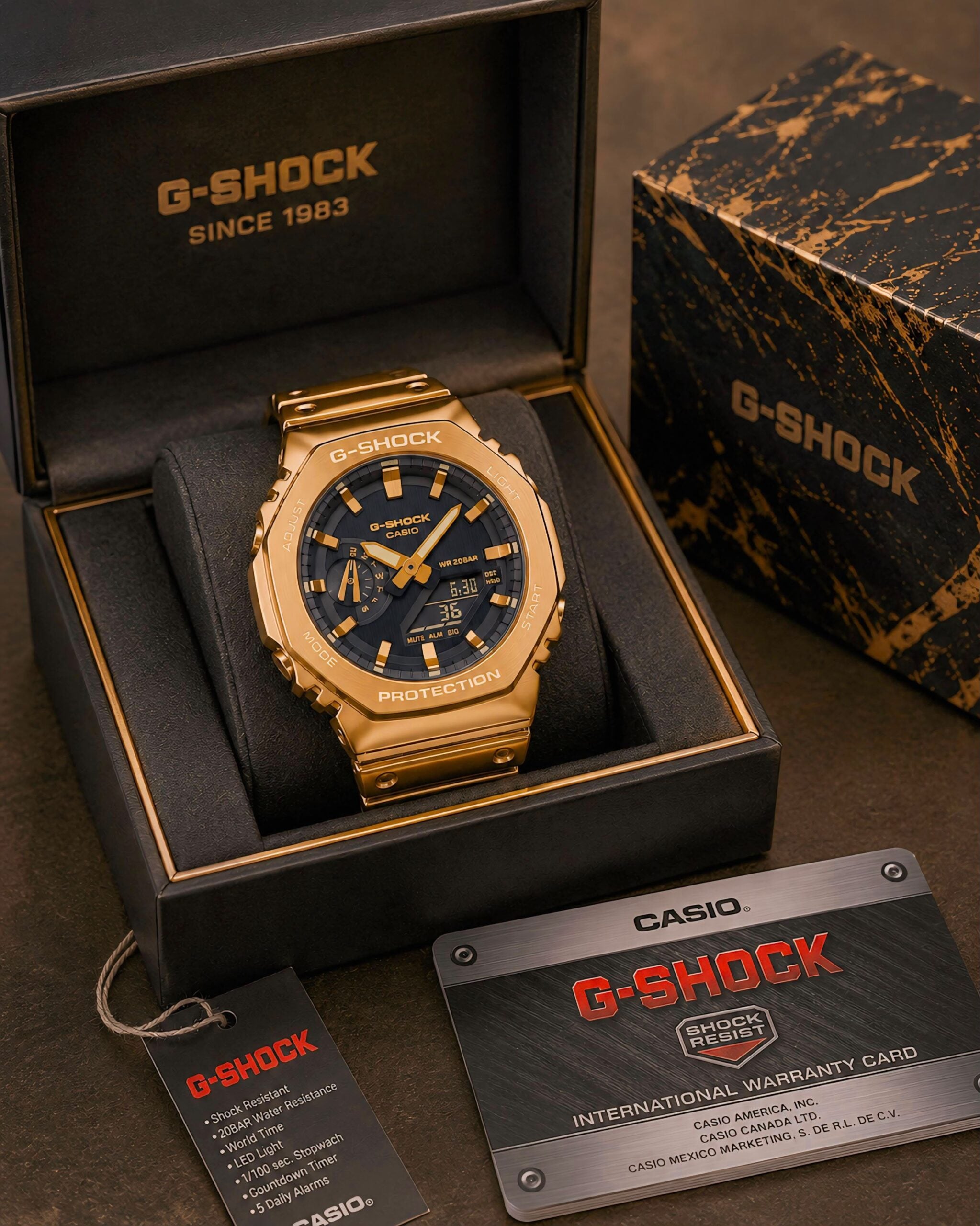 G Shock GM-B2100YMG Analog-Digital