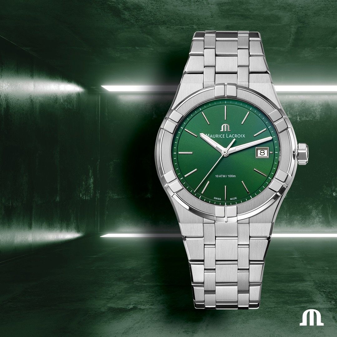 Maurice Lacroix Aikon Green Quartz