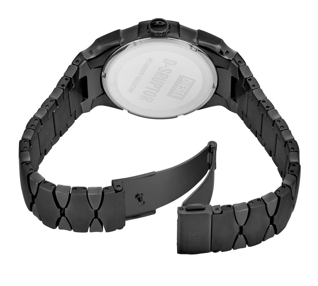 Diesel D-Sruptor Black Quartz
