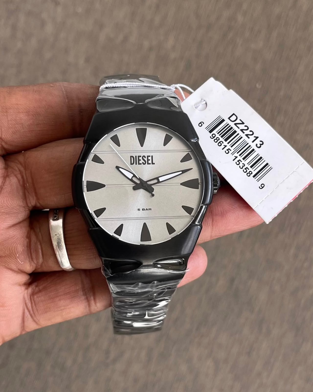 Diesel D-Sruptor Black Quartz