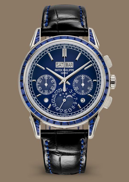 Patek Philippe Perpetual Calendar Chronograph Blue Dial
