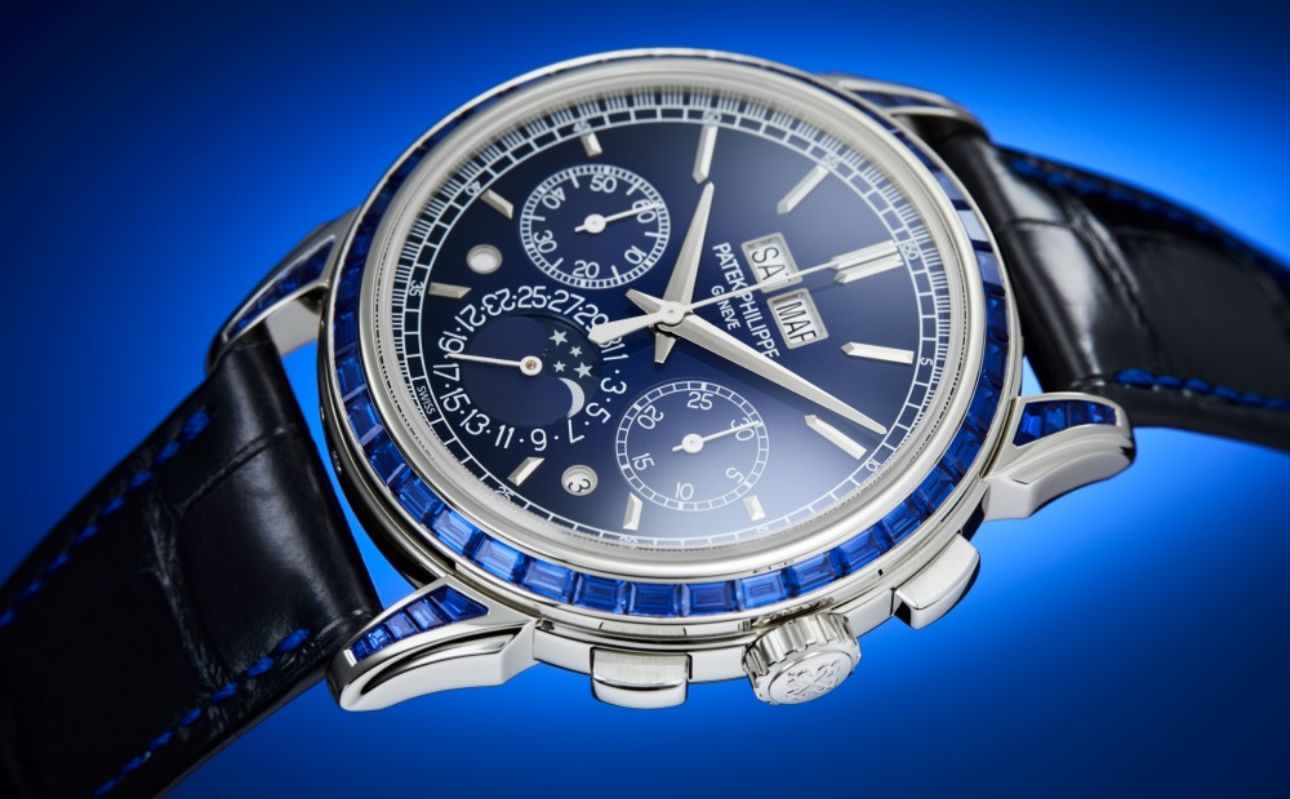 Patek Philippe Perpetual Calendar Chronograph Blue Dial