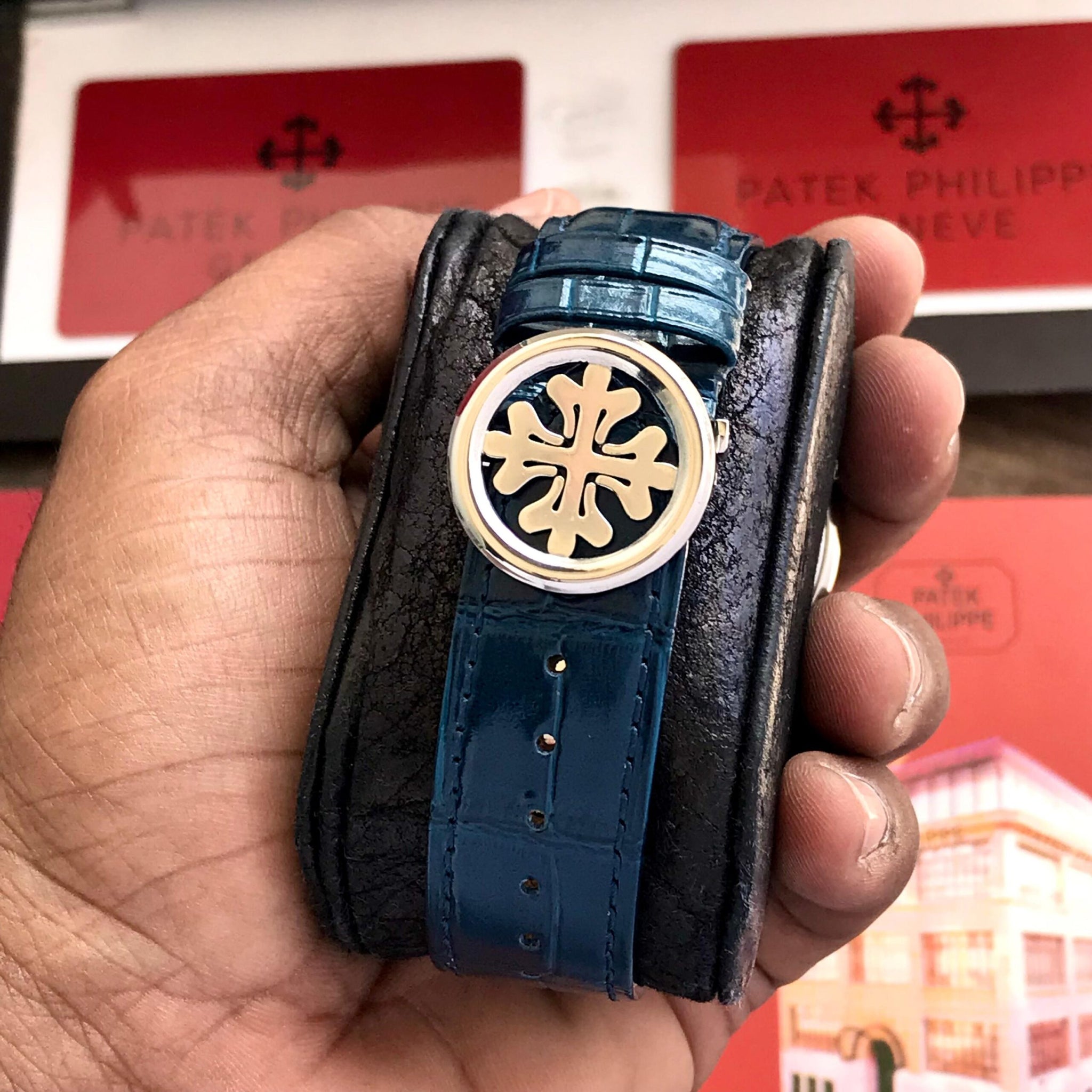 Patek Philippe Perpetual Calendar Chronograph Blue Dial