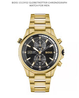 Hugo Boss Globetrotter Black Dail Chronograph