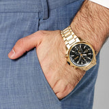 Hugo Boss Globetrotter Black Dail Chronograph