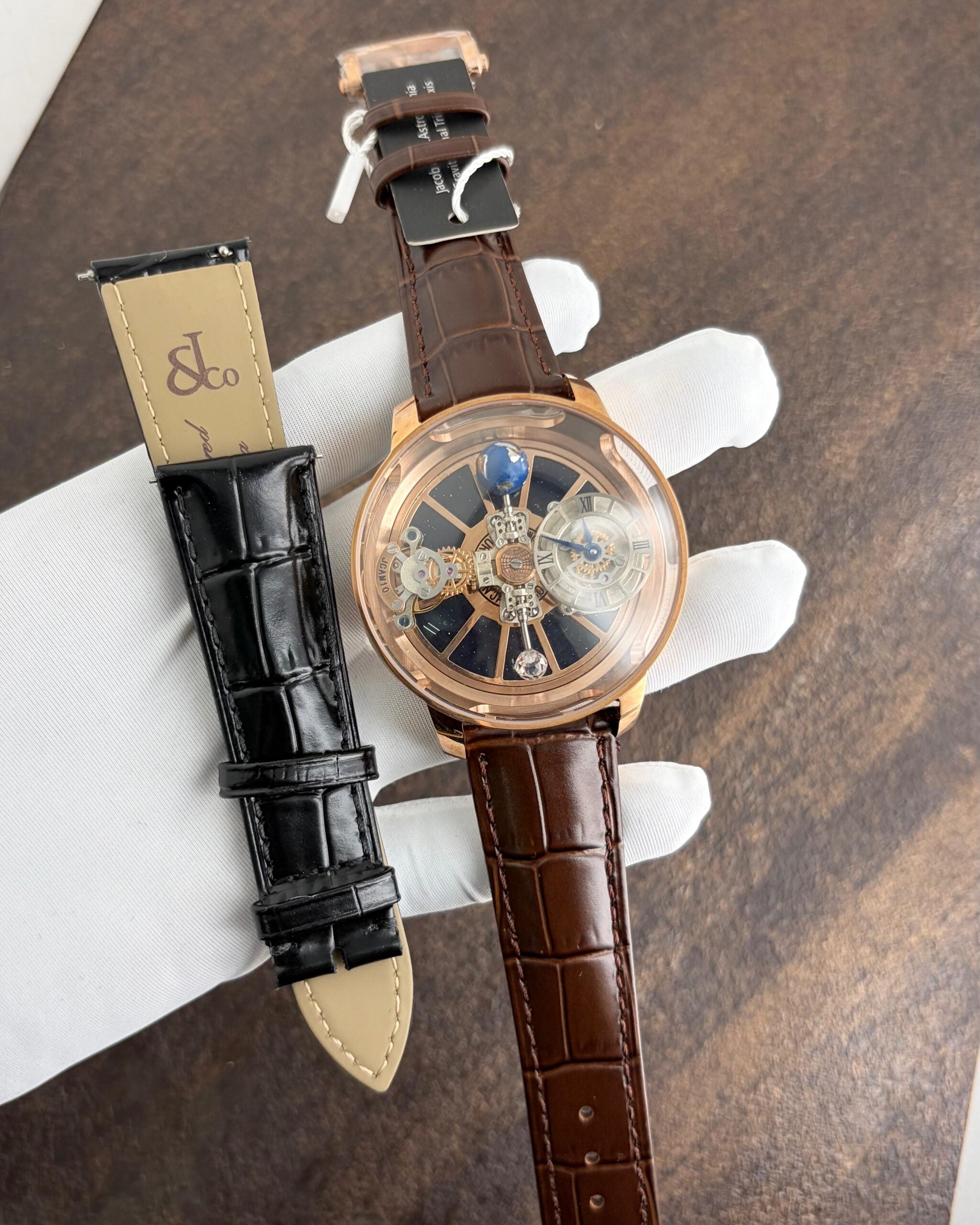 Jacob &amp; Co. Astronomia Earth Skeleton Tourbillon