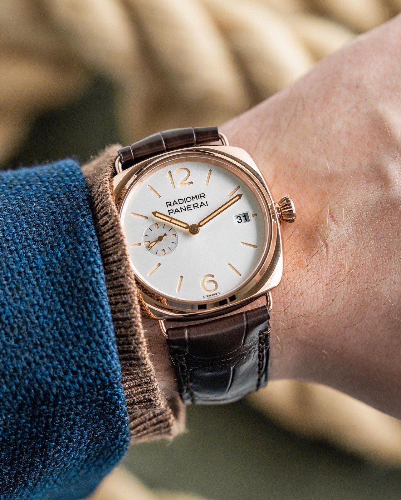 Panerai Luminor Due Automatic White Dial