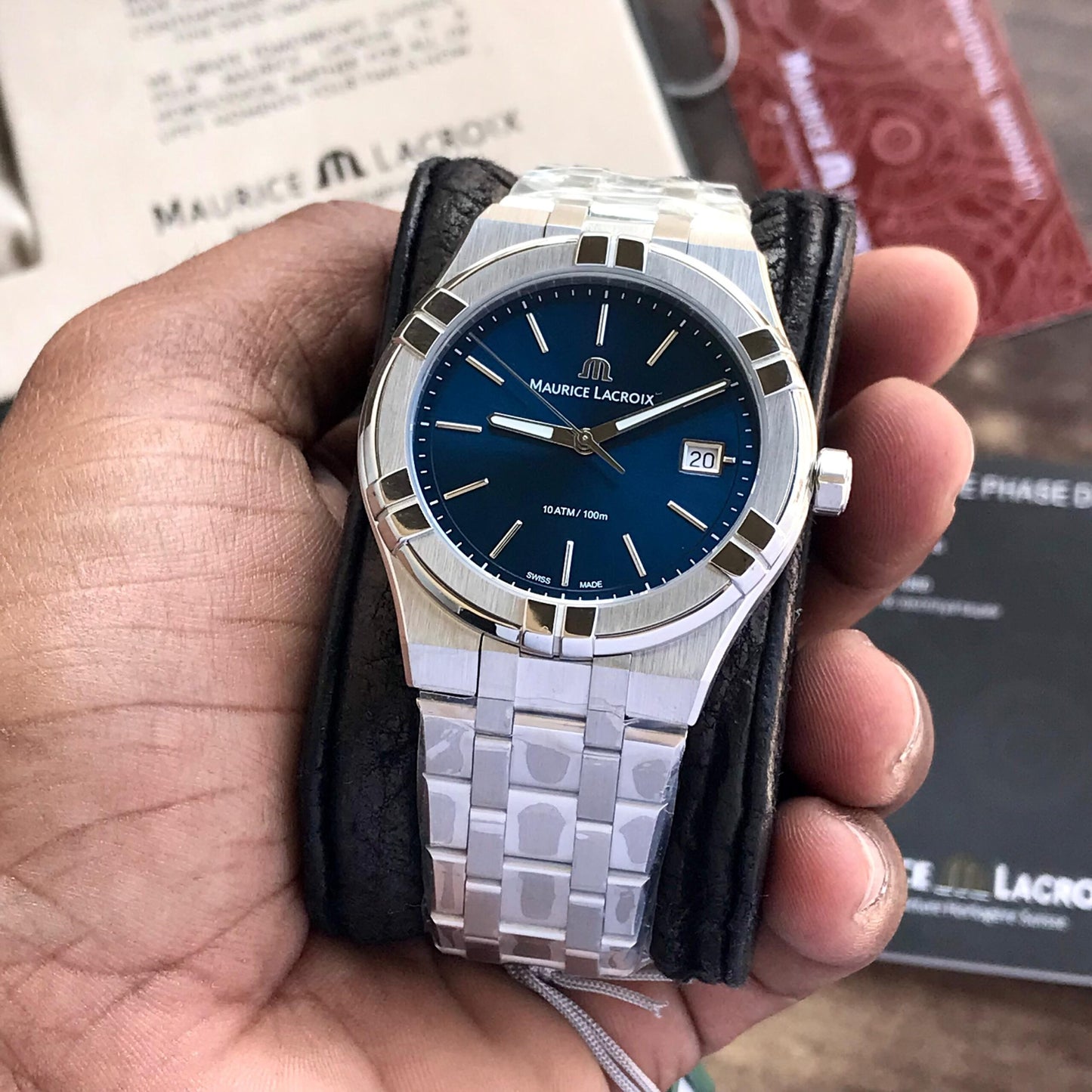Maurice Lacroix Blue Dial Quartz