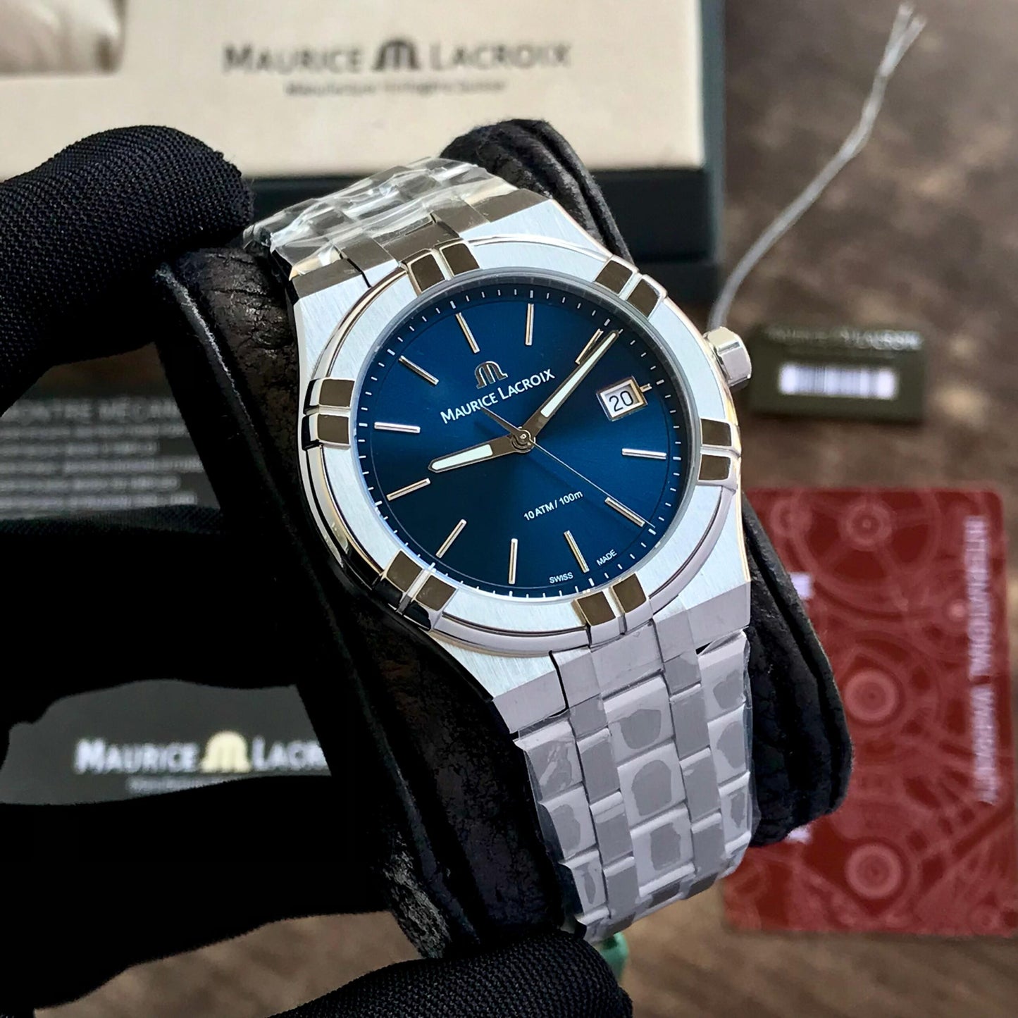 Maurice Lacroix Blue Dial Quartz