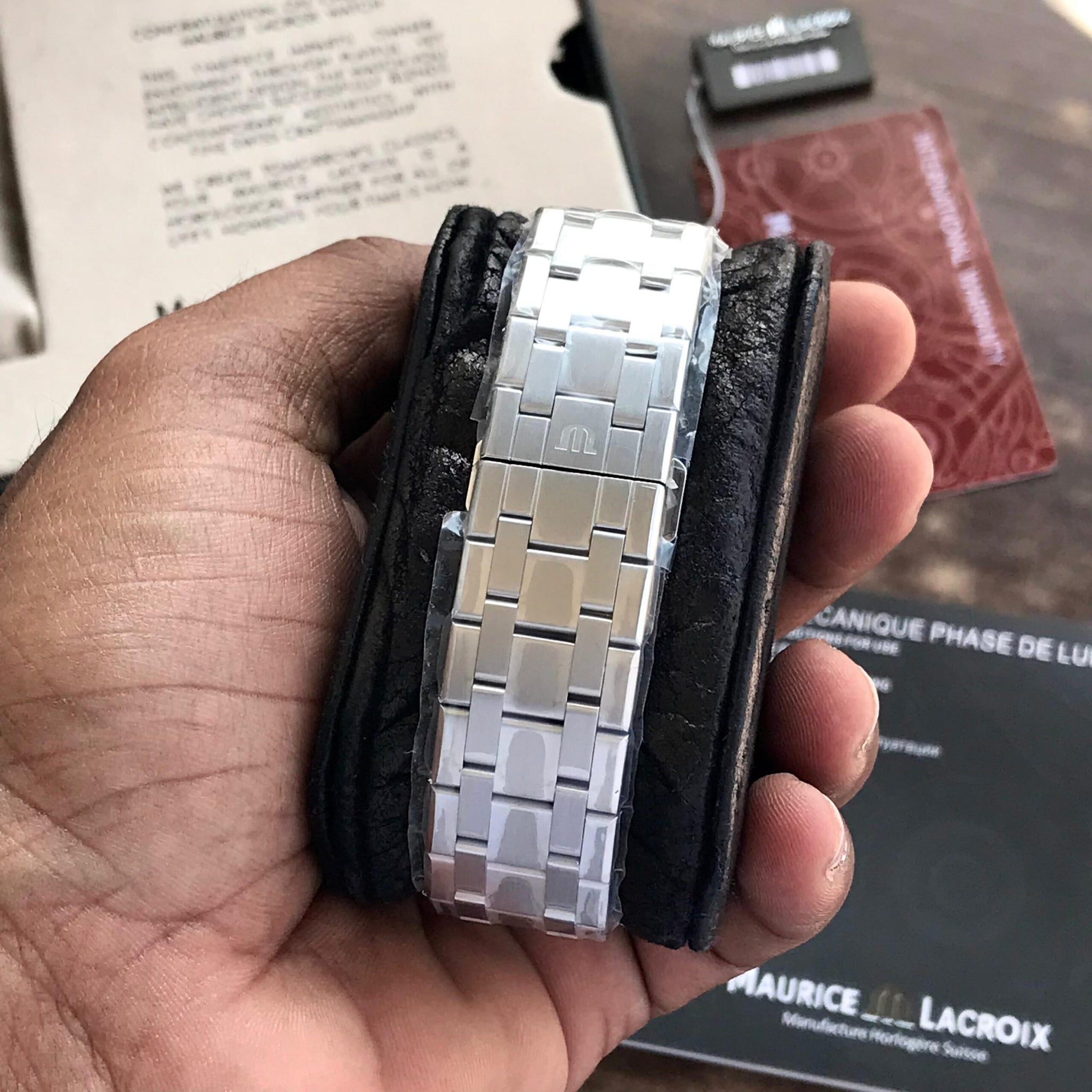 Maurice Lacroix Blue Dial Quartz