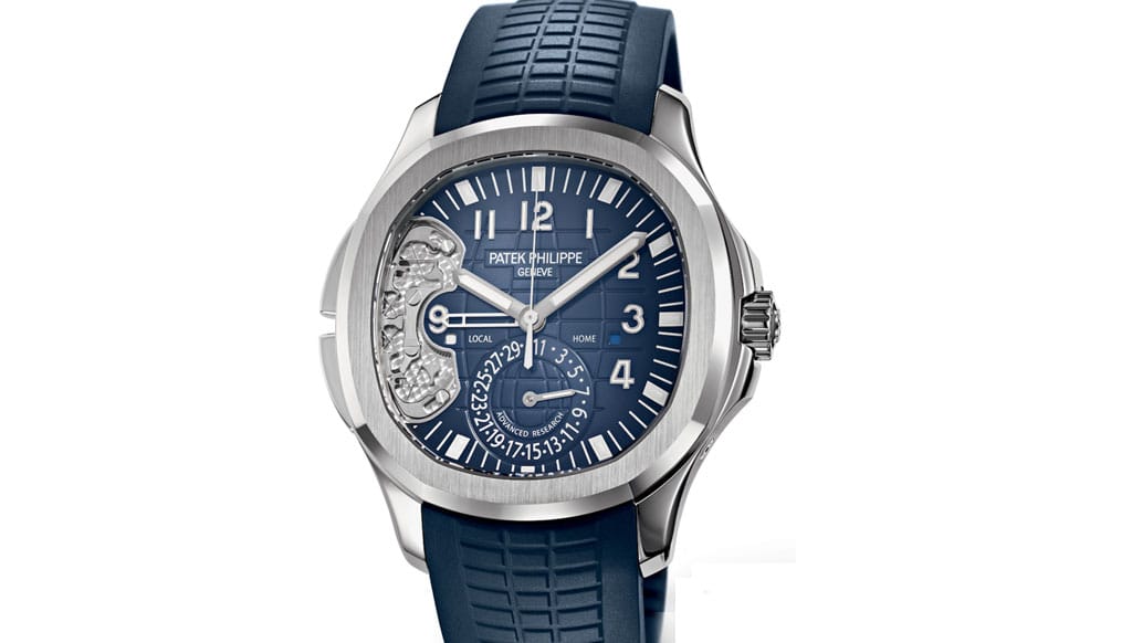Patek Philippe Aquanaut Travel Blue Dial