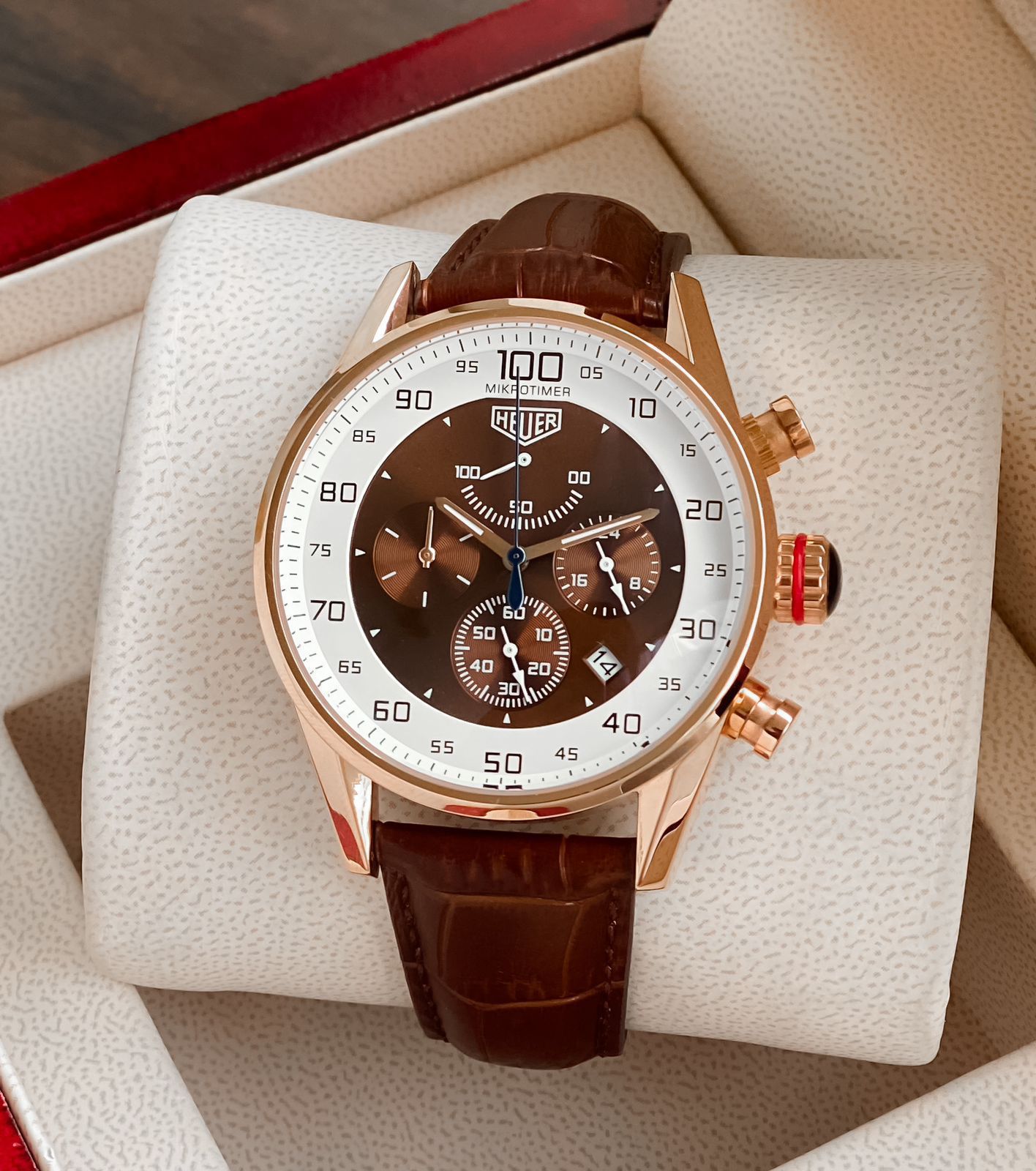 Tag Heuer Chronograph – Brown Dial