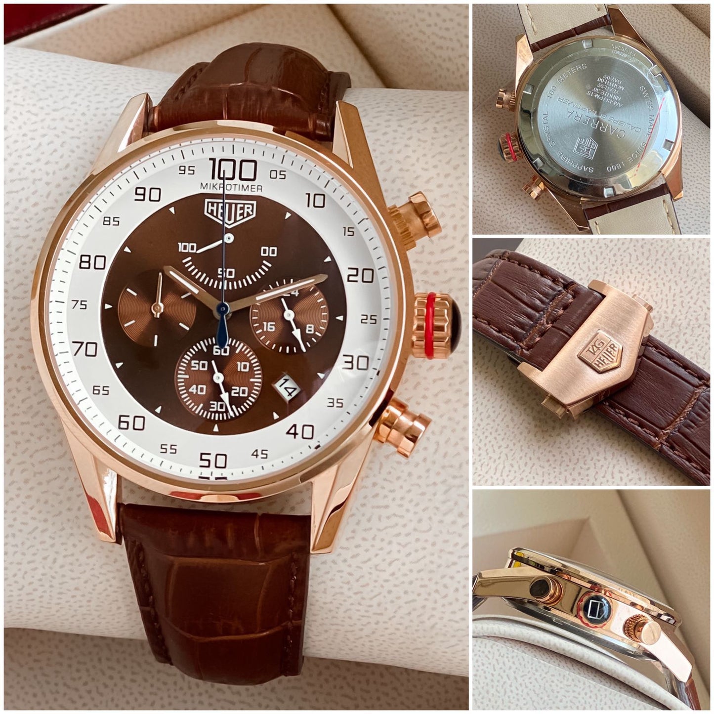 Tag Heuer Chronograph – Brown Dial