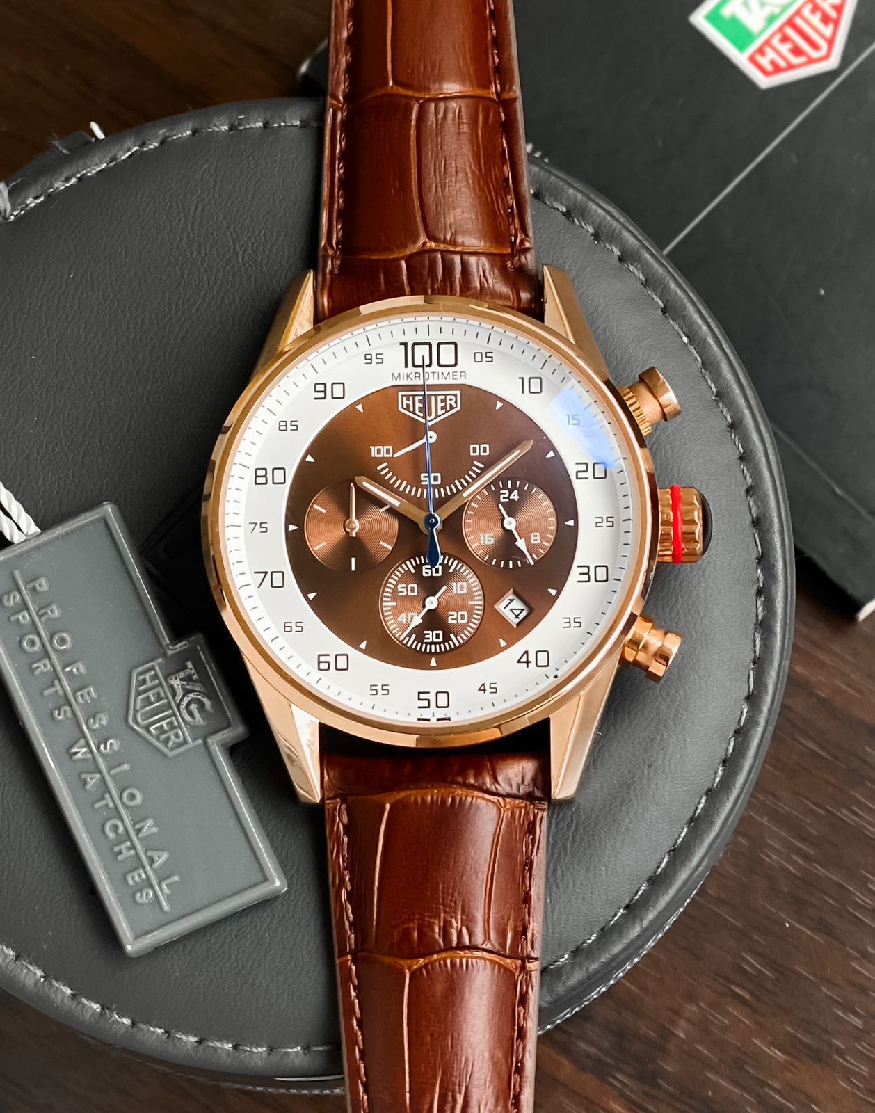 Tag Heuer Chronograph – Brown Dial