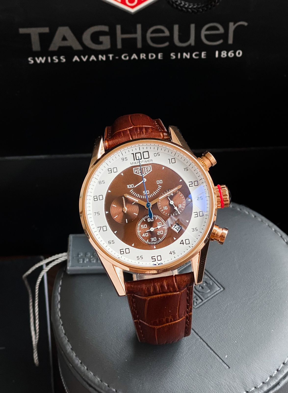 Tag Heuer Chronograph – Brown Dial