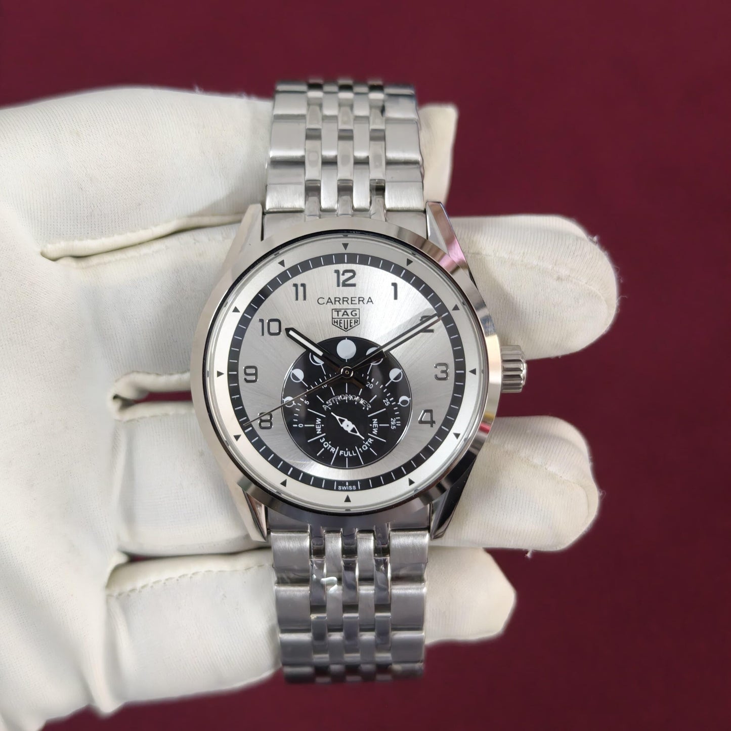 Tag Heuer Carrera Silver Automatic