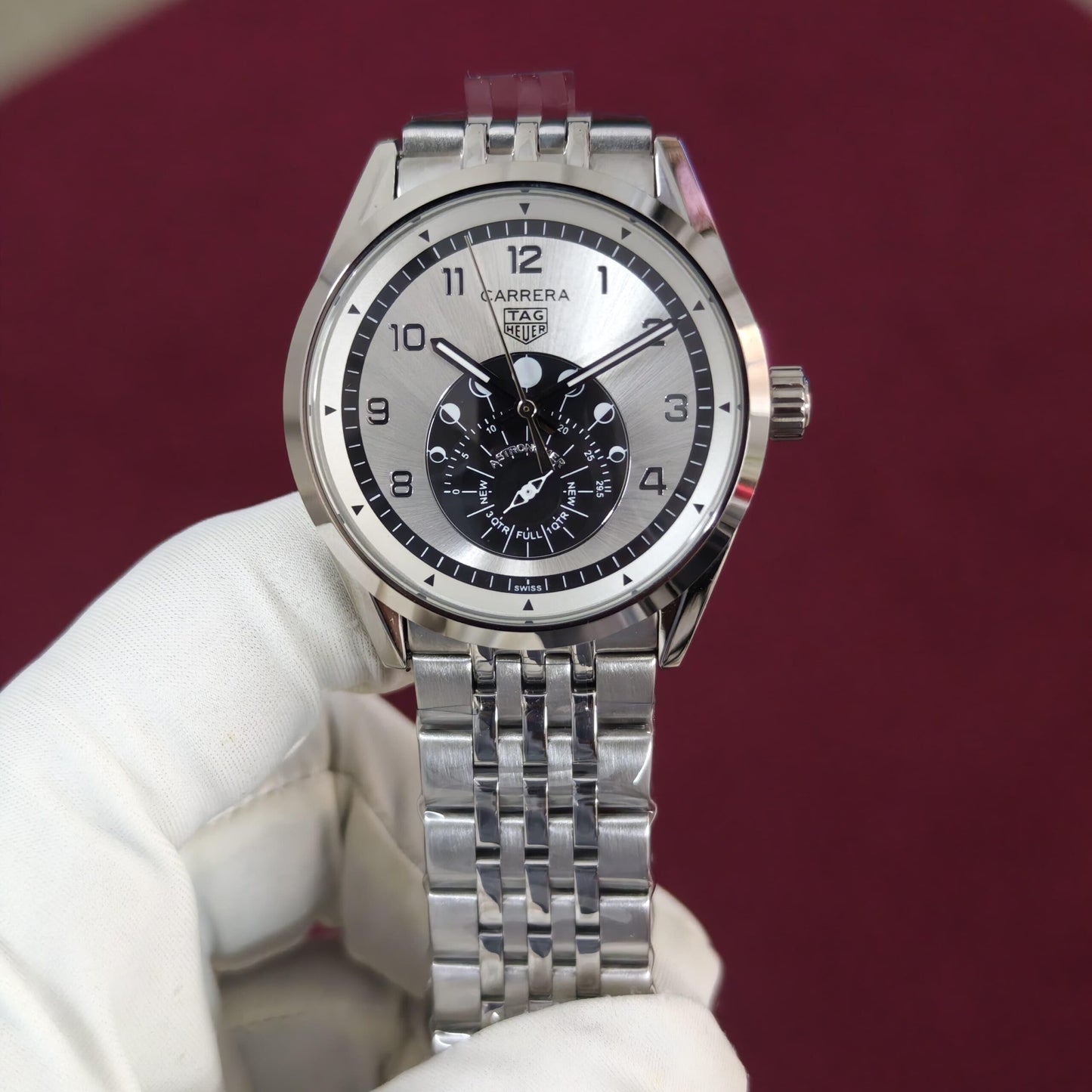 Tag Heuer Carrera Silver Automatic