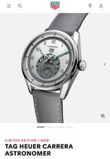 Tag Heuer Carrera Astronomer Grey Automatic