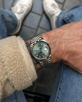 Rolex Oyster Perpetual Automatic Mint Green Dial