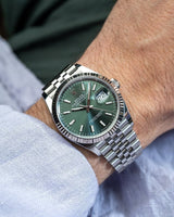 Rolex Oyster Perpetual Automatic Mint Green Dial