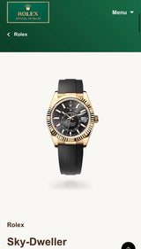Rolex Sky-Dweller Automatic Black Dial