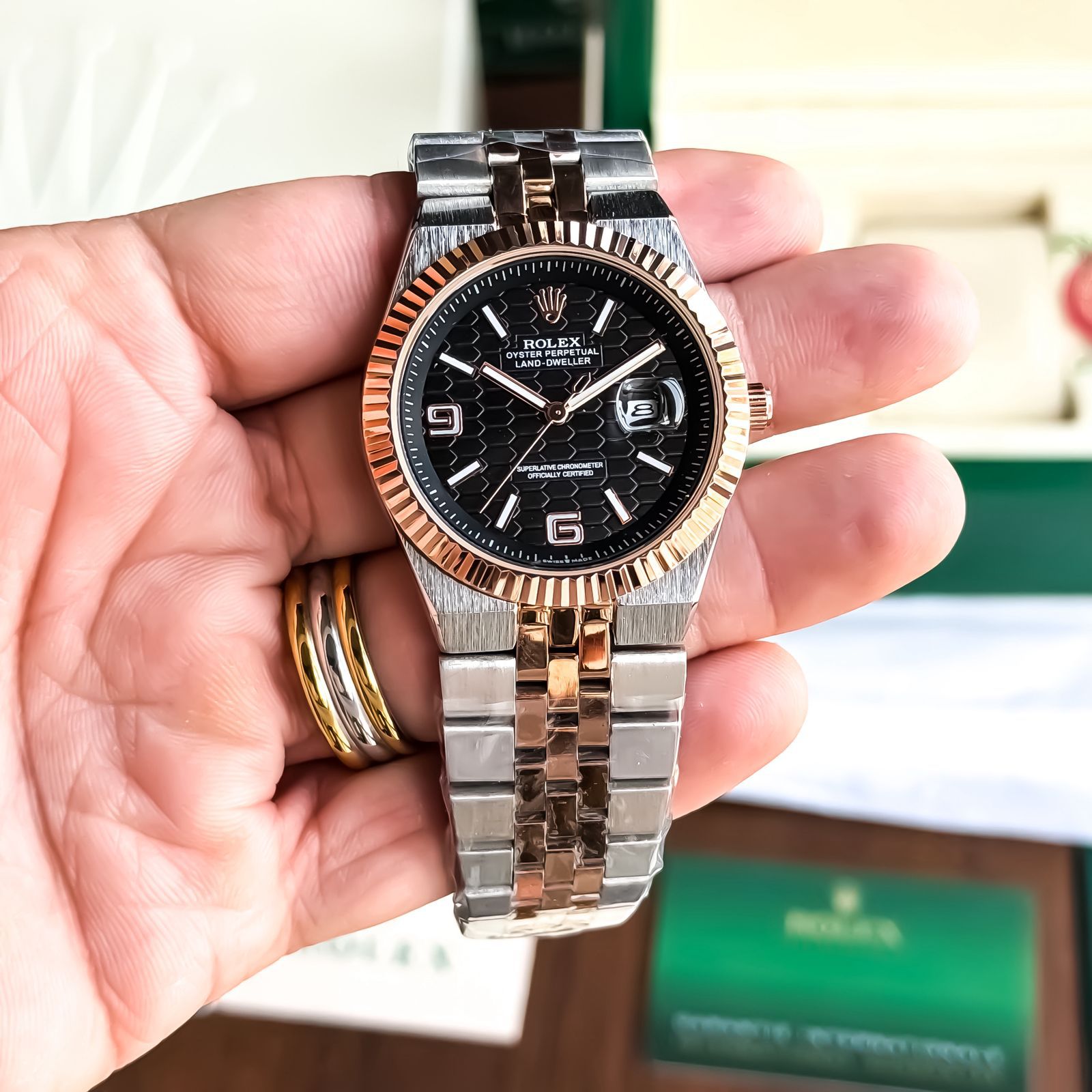 Rolex Land-Dweller Black Dial