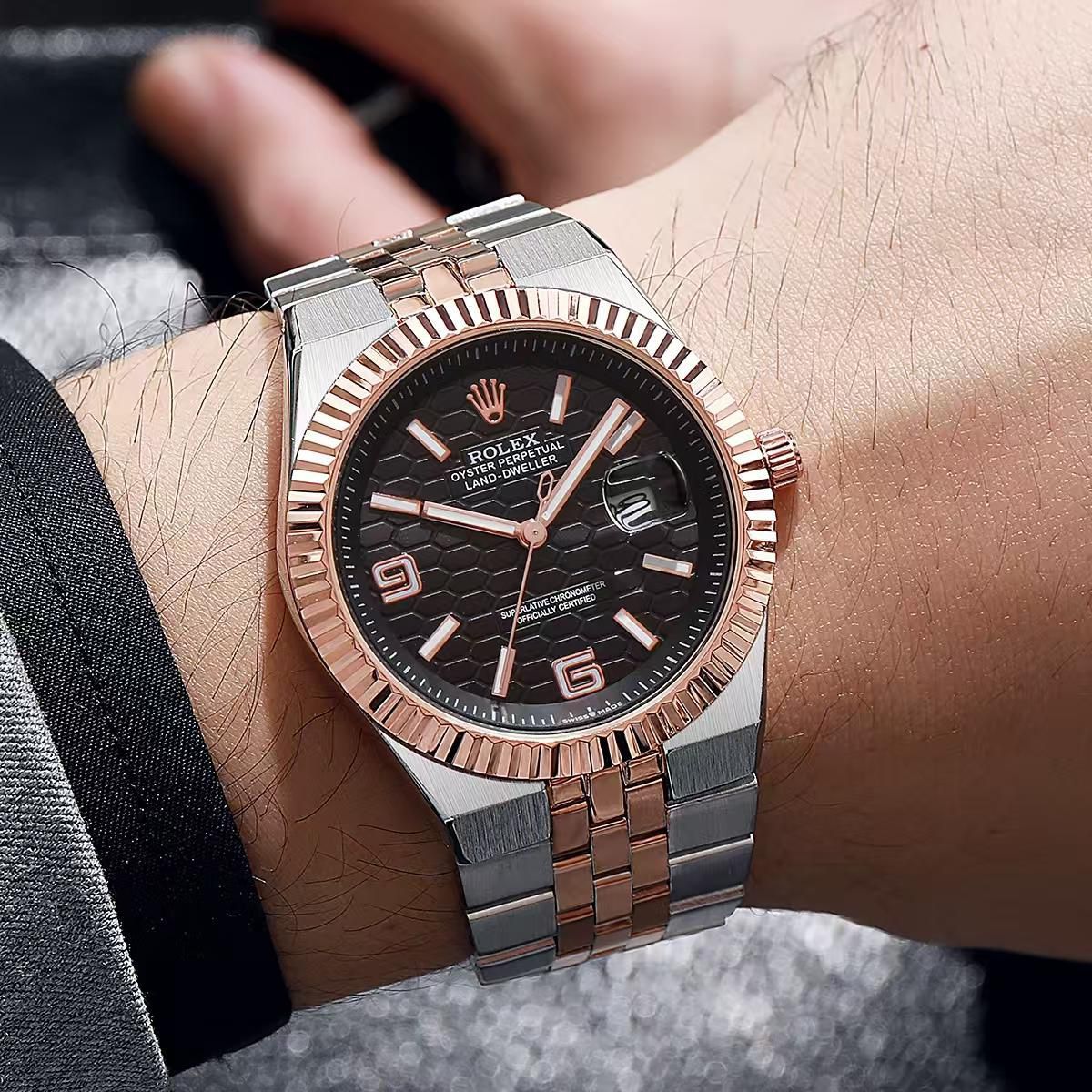 Rolex Land-Dweller Black Dial
