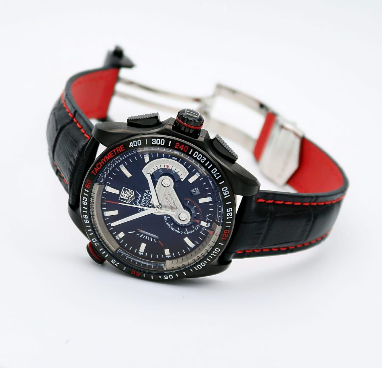 Tag Heuer Carrera Calibre  Black Dial